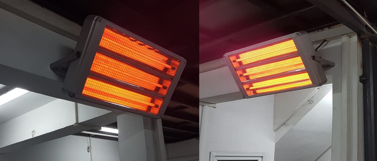 Fabrika Isıtma, Atölye Isıtma, Depo Isıtma, İşyeri Isıtma, Büyük Alan Isıtma, Lokal Isıtma, Sera Isıtma, Kafe Isıtma, Açıkalan Isıtma, Dış Mekan Isıtma, Tavanı Yüksek Mekan Isıtma, IR-CH90, IR-CH69, IR-CH54