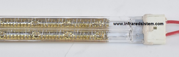 TWIN TUBE İNFRARED LAMBALAR, İKİLİ İNFRARED LAMBALAR, HALOJEN LAMBALAR